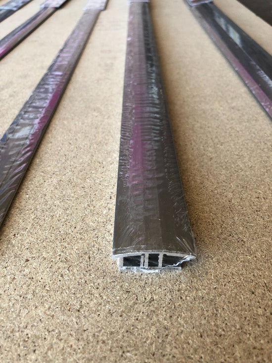 Laminat Übergangsprofil 33 mm Edelstahl Optik verpackt