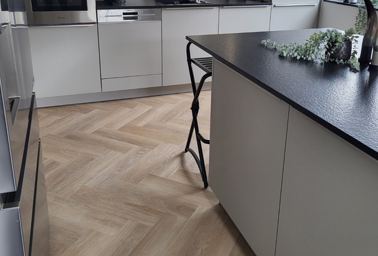 Klik-PVC in Keukenruimtes