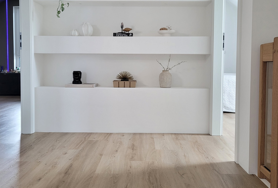 Ondergrondvoorbereiding voor Klik-PVC