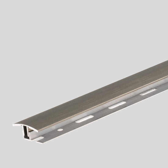 Laminat Übergangsprofil 33 mm Edelstahl Optik