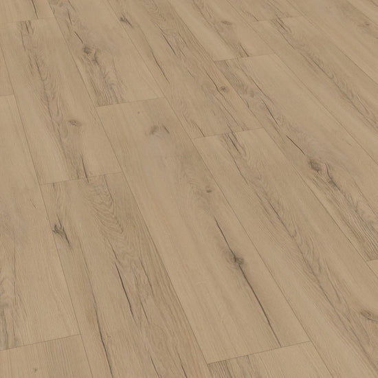 Klick-Vinyl in beiger Holzoptik