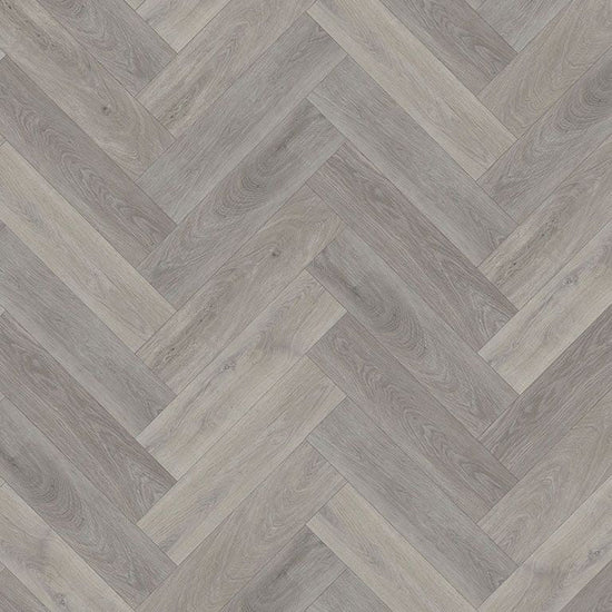 Draufsicht Fischgrät Design in Grau